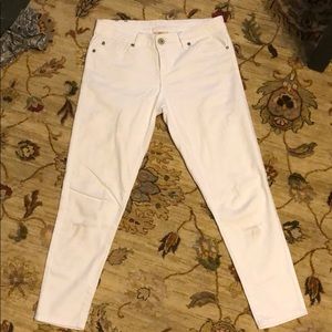 Velvet Heart ladies white denim jeans (Size 25)